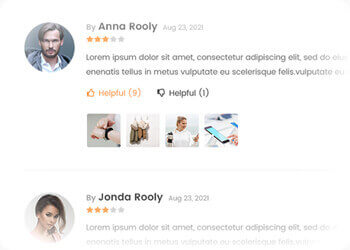 Comments with Images - One of Wolmart main features